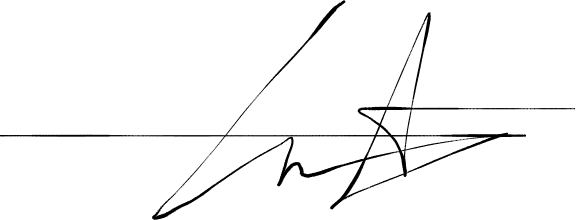CEO Signature